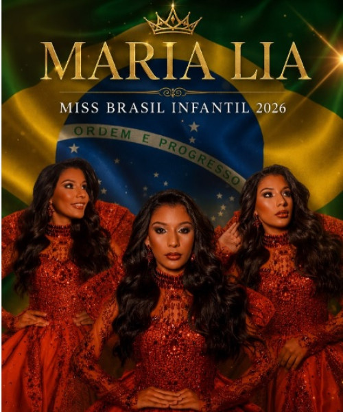 Maria Lia, do Piauí, brilha e vence Mini Brasil Infantil 2026 em Porto Alegre