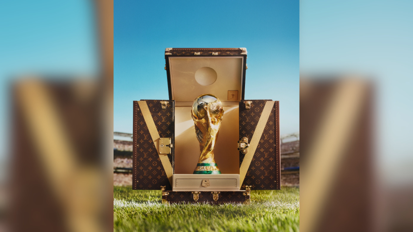 Troféu da Copa do Mundo de 2026 será transportado em baú exclusivo da Louis Vuitton