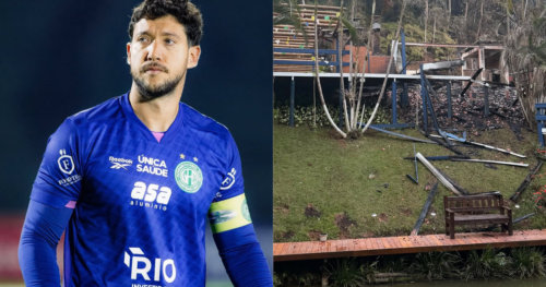 Ex-goleiro do Corinthians Caíque França sofre incêndio em sua casa e agradece por não haver feridos