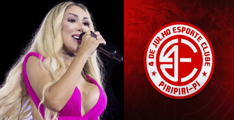 Taty Girl é a nova patrocinadora do 4 de Julho na Série B do Brasileirão