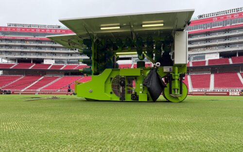 Gramados híbridos da Copa de 2026 chegam ao Brasil com tecnologia inédita