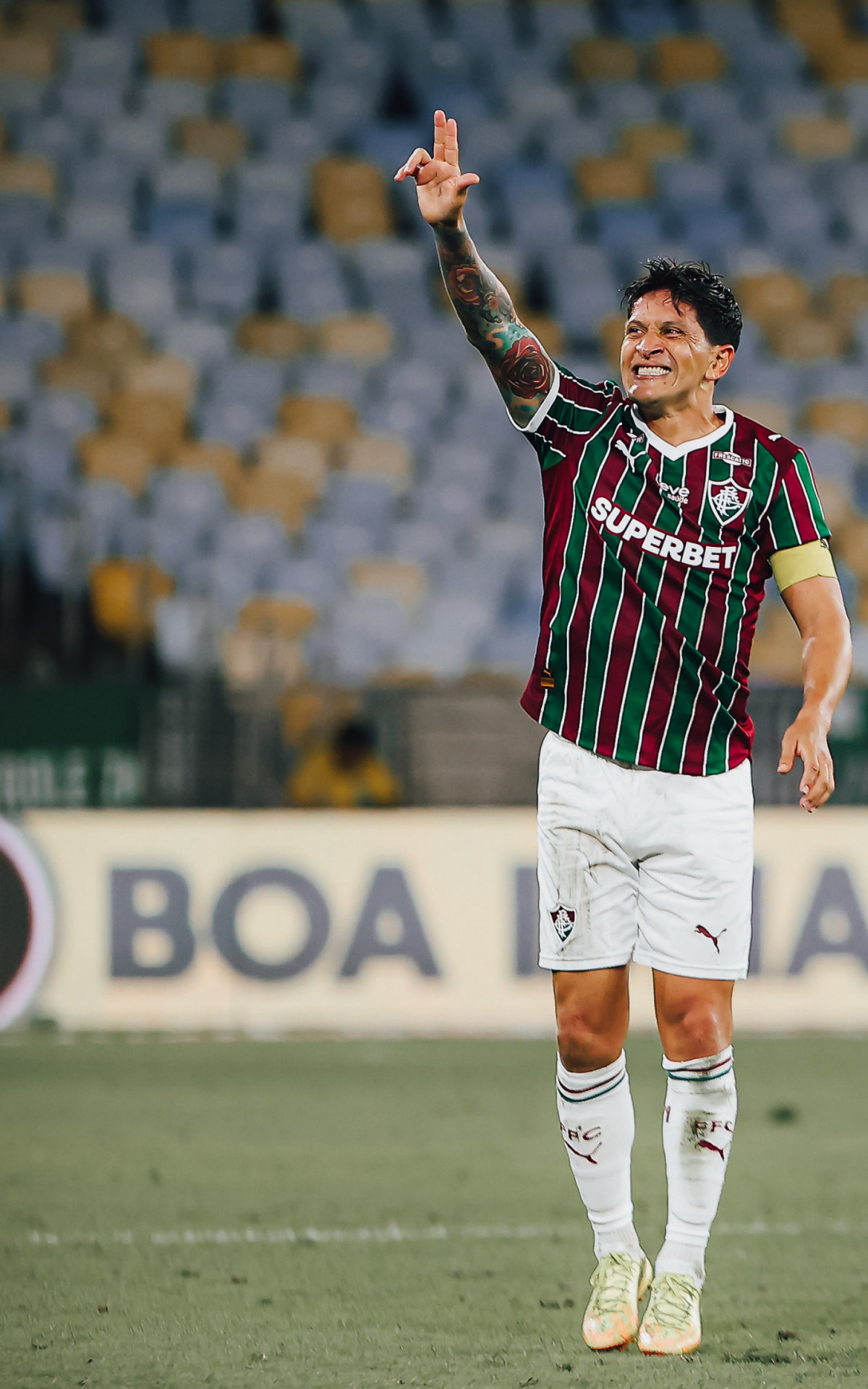 Germán Cano destaca postura do Fluminense em vitória emocionante contra Palmeiras