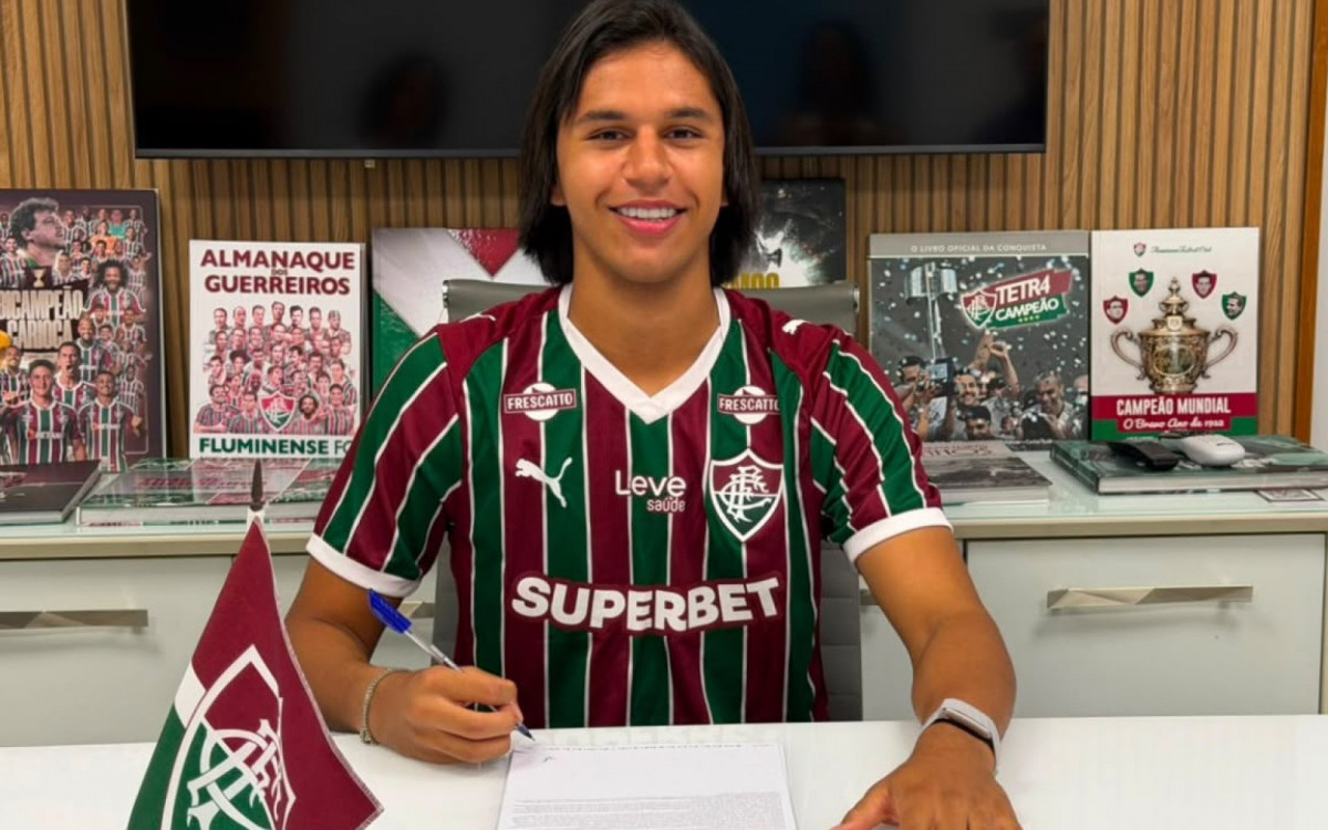 Fluminense renova com Arthur Ryan, promessa da base que brilha no sub-20