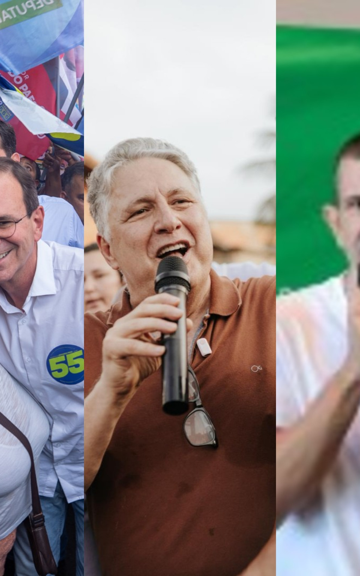 Campanha eleitoral no Rio de Janeiro esquenta com passeatas e carreatas neste sábado
