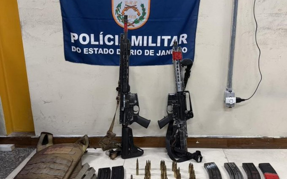 Polícia Militar apreende seis fuzis em ação na Zona Norte do Rio