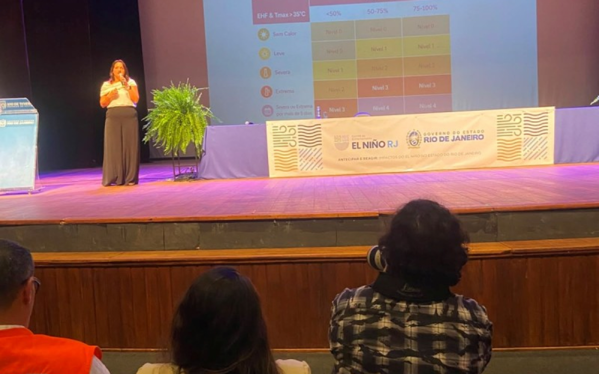 São João da Barra discute impactos do El Niño em encontro no Rio de Janeiro