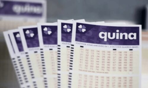 Quina sorteia números e prêmio de R$ 7,5 milhões agita loteria nesta segunda