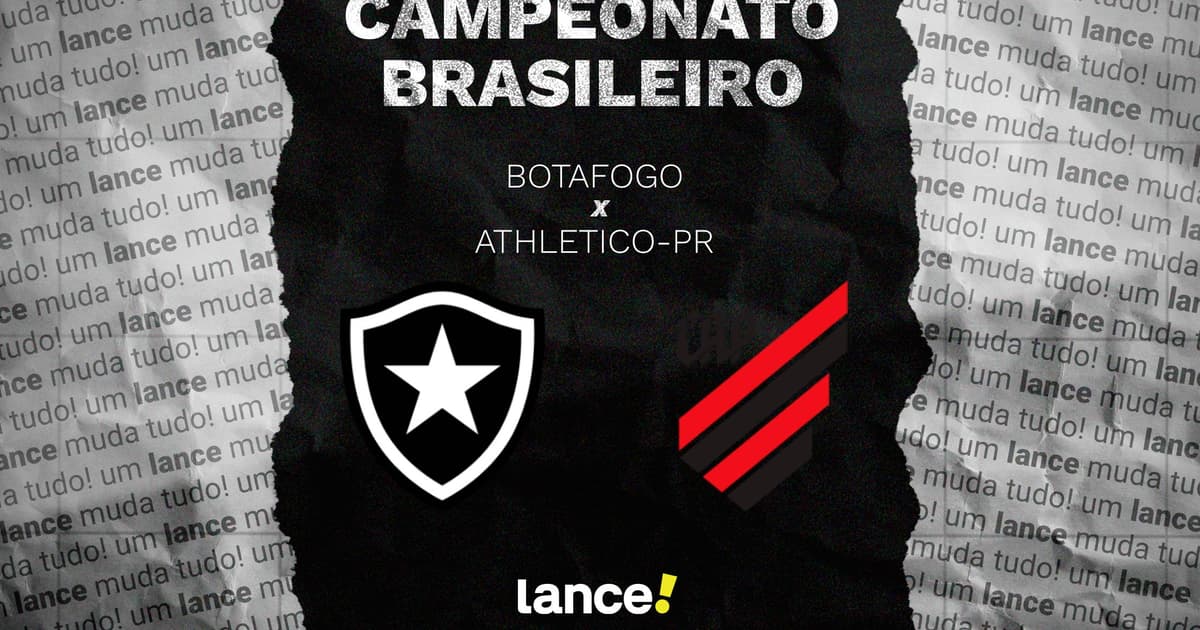 Botafogo enfrenta Athletico-PR com Rodrigo Belão no comando pelo Brasileirão