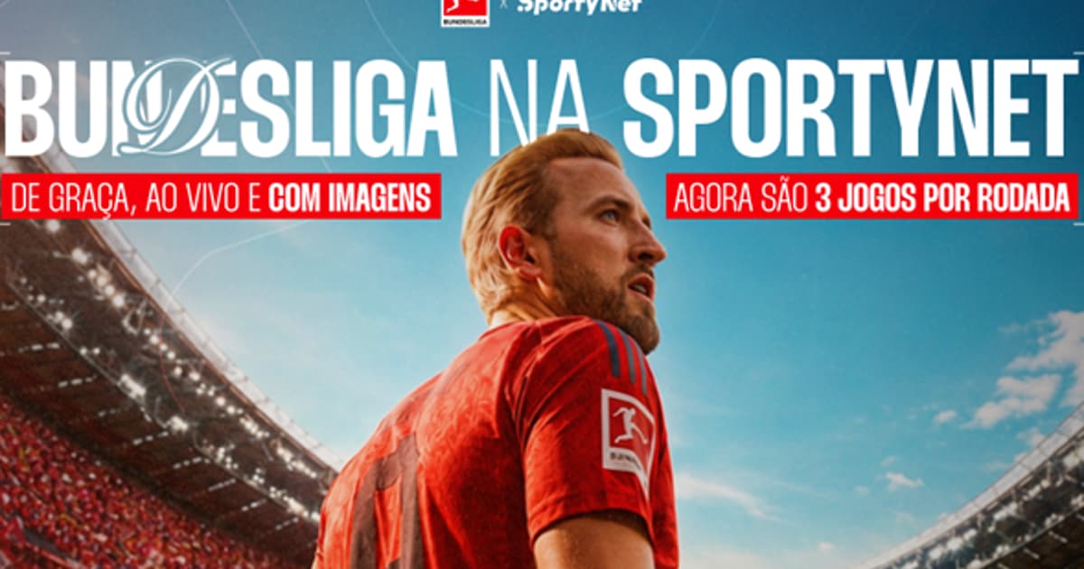 SportyNet garante Bundesliga até 2029 e aposta em transmissões gratuitas no YouTube