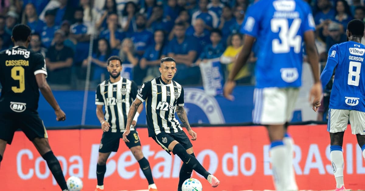 Kaio Jorge e Ruan protagonizam lance polêmico em Cruzeiro x Atlético-MG pela Copa do Brasil