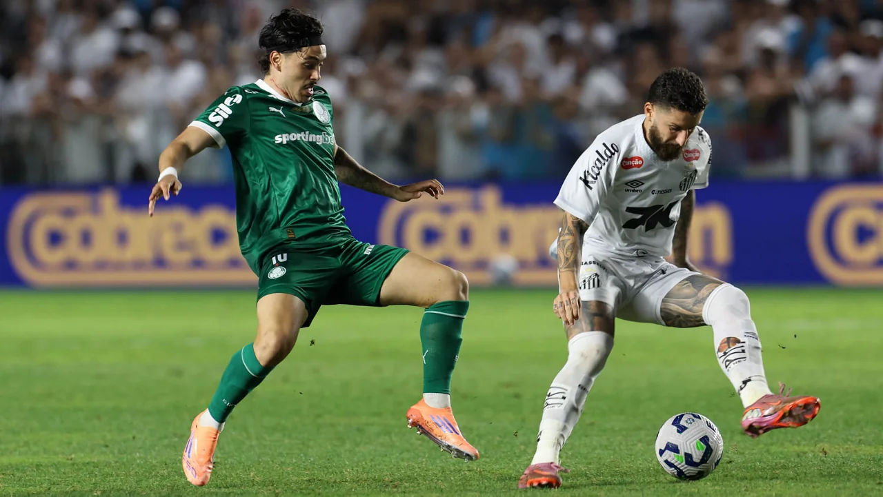 Palmeiras e Santos se enfrentam em duelo decisivo pela Copa do Brasil