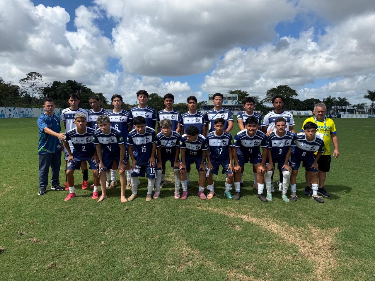 Roraima faz história no futebol masculino Sub-18 dos Jogos Escolares Brasileiros
