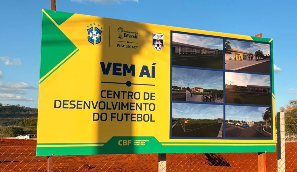 Goiânia ganha novo Centro de Desenvolvimento do Futebol na região Norte