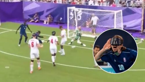 Frédéric Villeroux brilha e lidera França em goleada histórica na Eurocopa de Futebol para Cegos