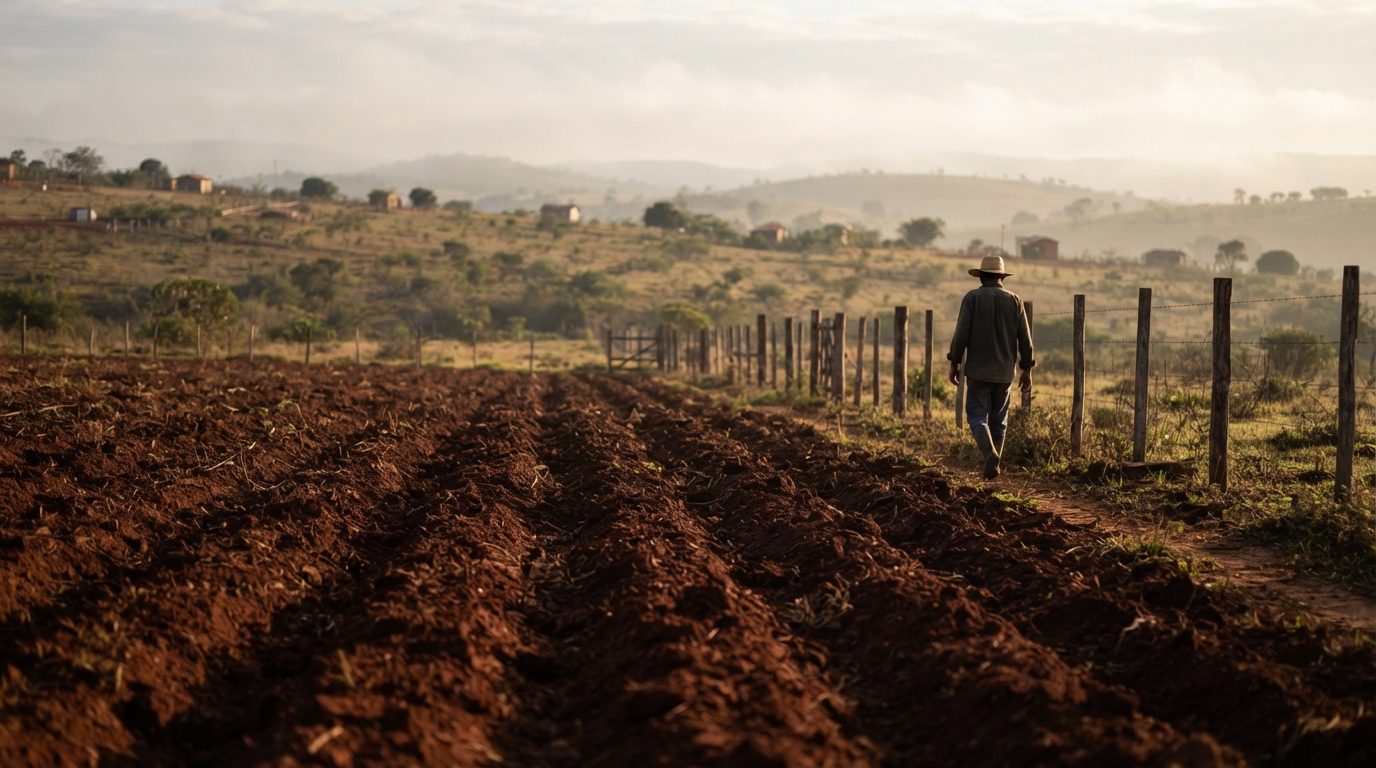 Codevasf doa trator e grade aradora para fortalecer a agricultura em Novo Cruzeiro