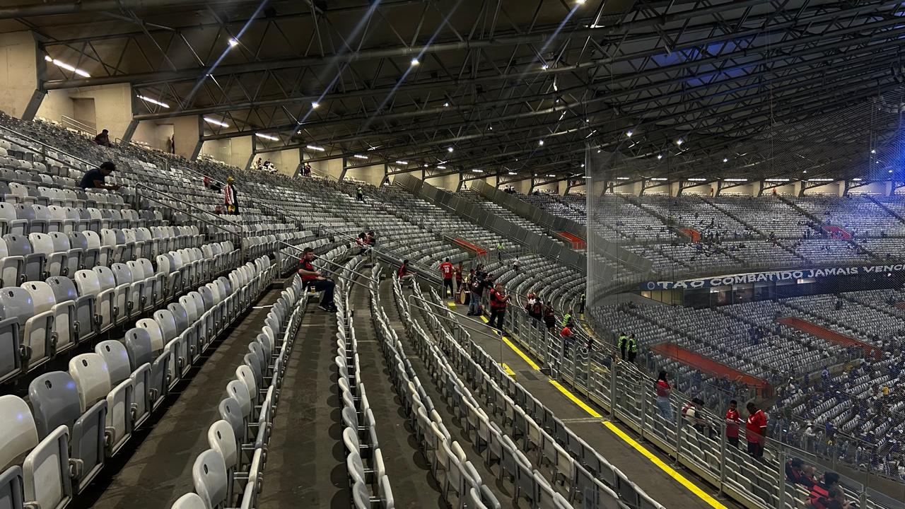 Mineirão amplia espaço para torcedores do Flamengo em clássico decisivo
