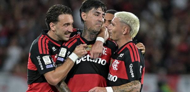 Wilton Pereira Sampaio domina jogo com quase 64 minutos de bola rolando em Flamengo x Vitória