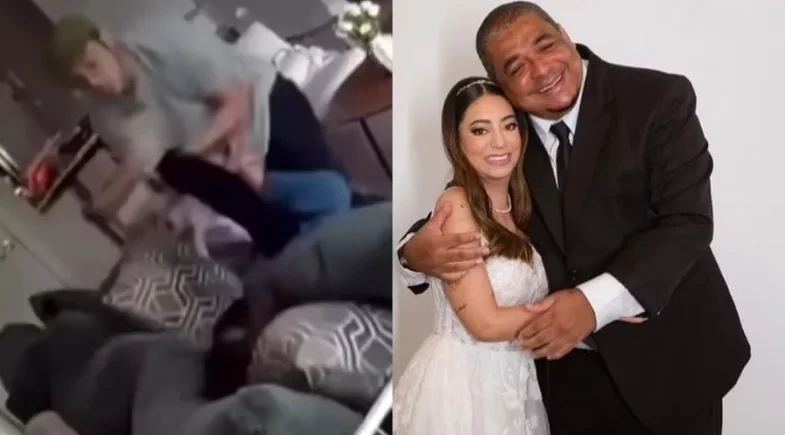 Filha de Vampeta denuncia violência doméstica e revela detalhes após prisão nos EUA