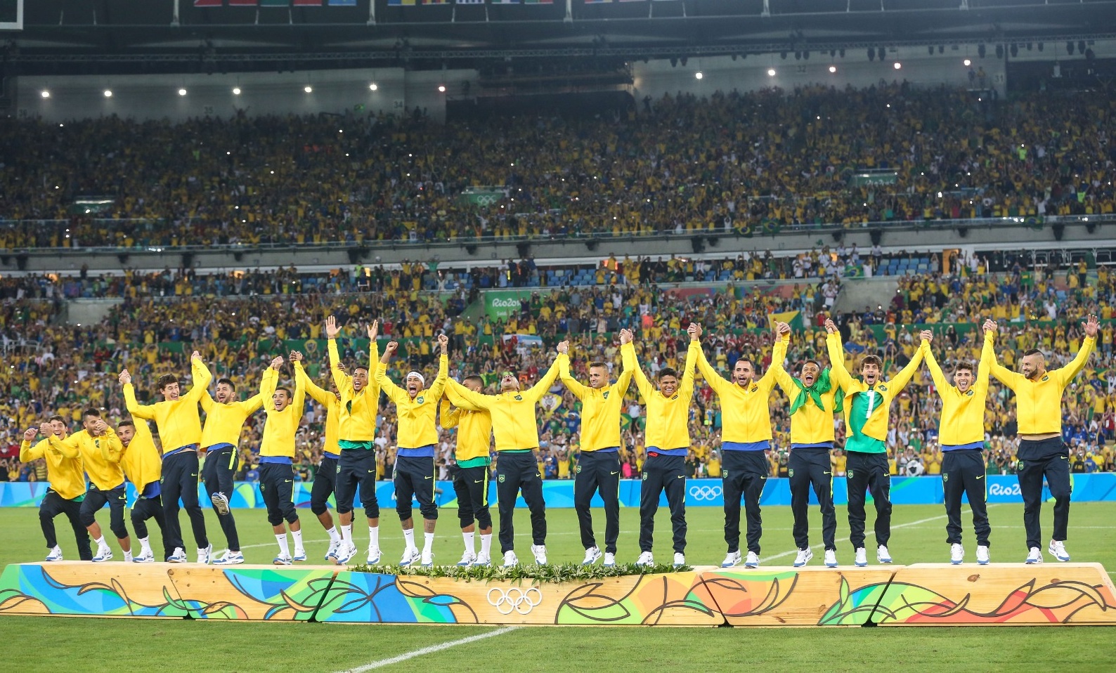 Brasil celebra década da primeira medalha de ouro olímpica no futebol
