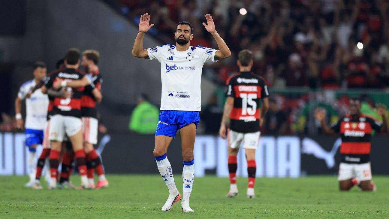 Fabrício Bruno fala sobre eliminação do Cruzeiro na Libertadores após derrota para o Flamengo