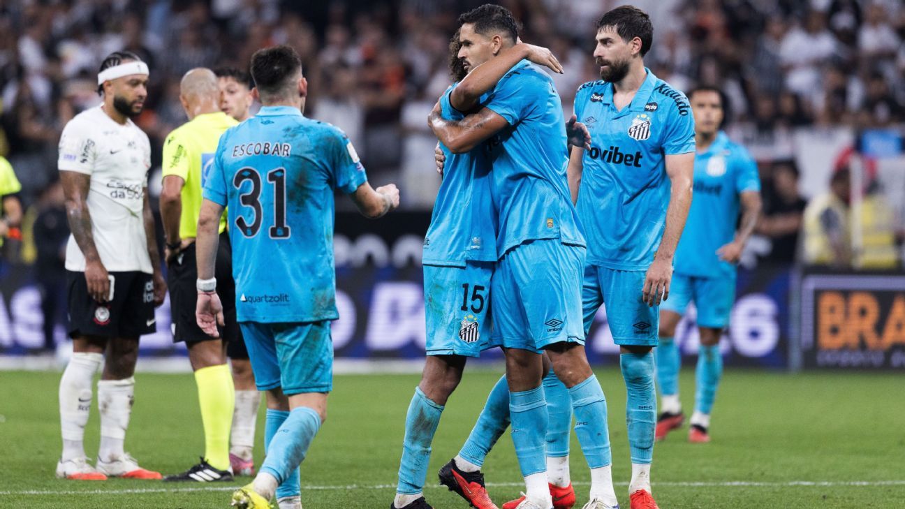 Santos provoca Corinthians após vitória no clássico da Neo Química Arena