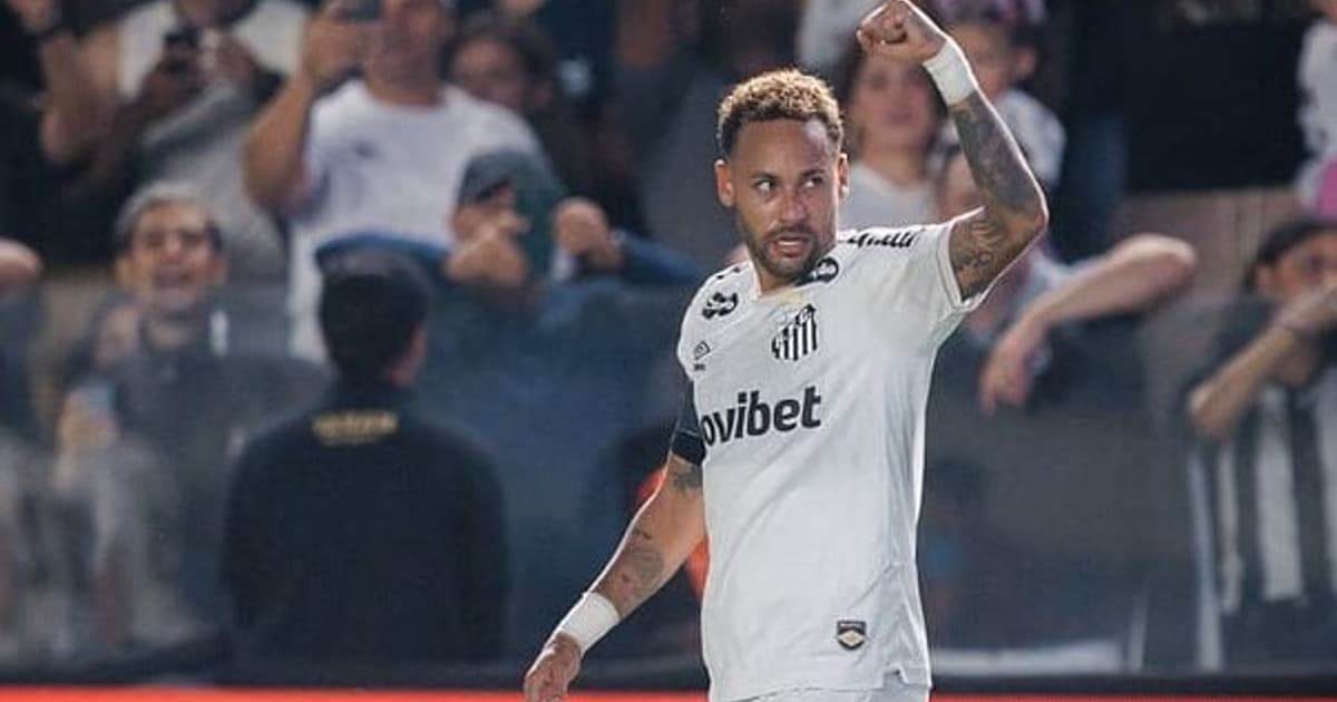 Neymar cobra torcida do Santos mesmo após vitória na Copa Sul-Americana