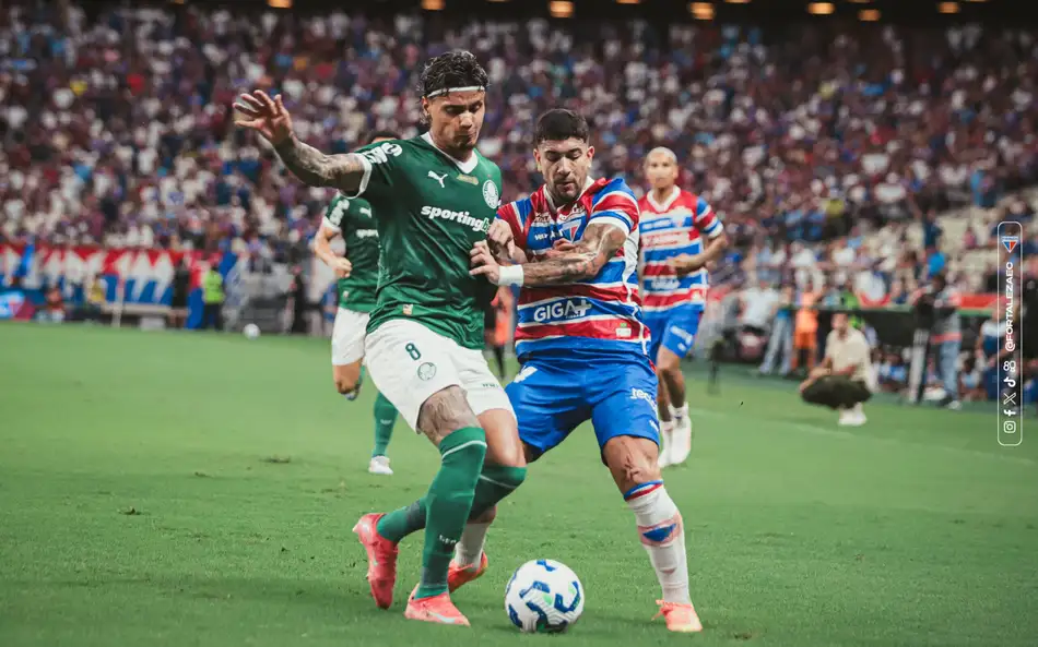 Palmeiras enfrenta Fortaleza no Nubank Parque em busca das quartas da Copa do Brasil