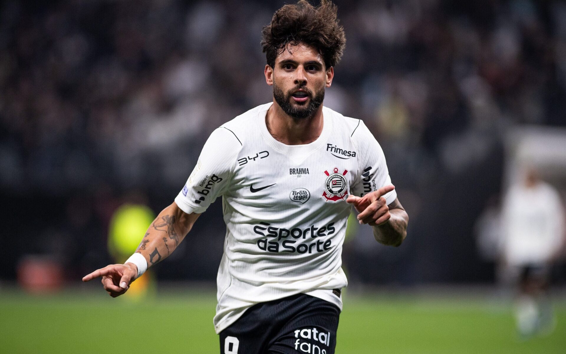 Yuri Alberto pode reforçar o Corinthians no clássico contra o Santos pelo Brasileirão
