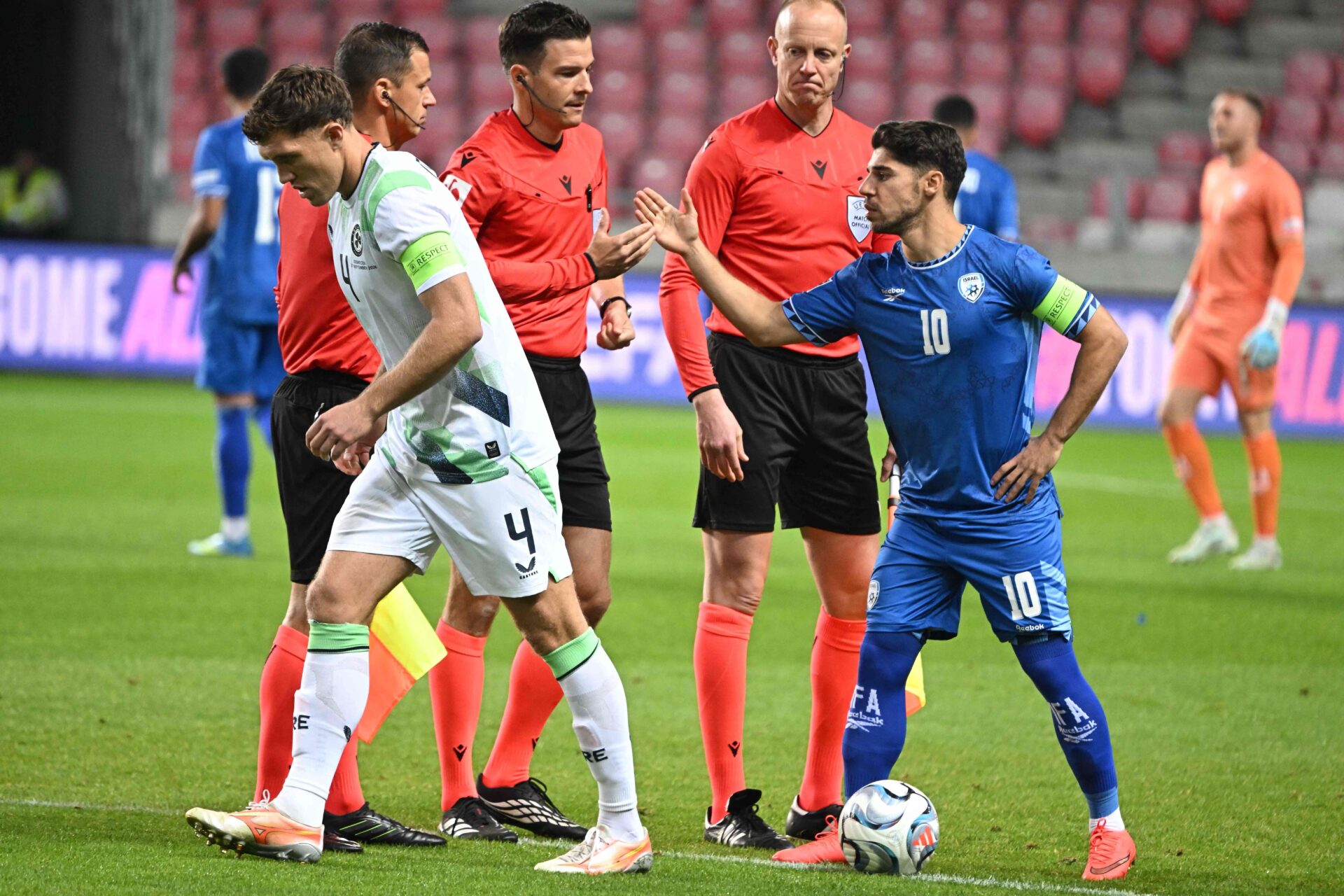 Polêmica antes da partida: Ministro israelense critica seleção da Irlanda na Liga das Nações