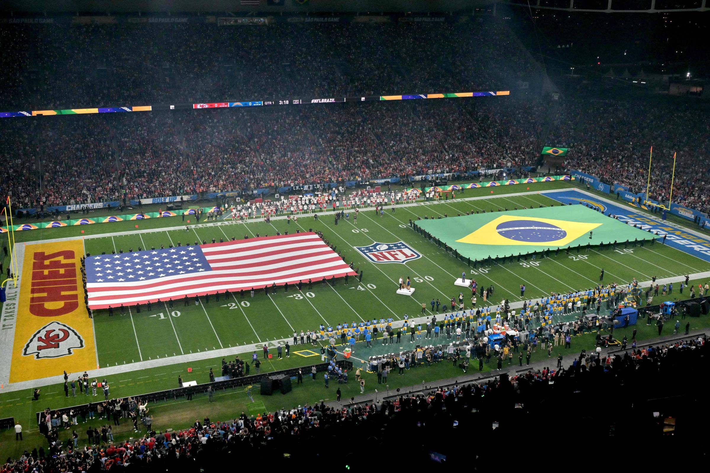 NFL anuncia expansão histórica com nove jogos internacionais na temporada 2026