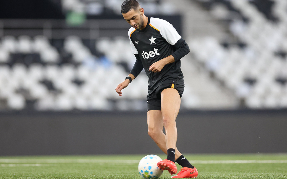 Ziyech pode fazer sua estreia pelo Botafogo contra o Mirassol neste sábado