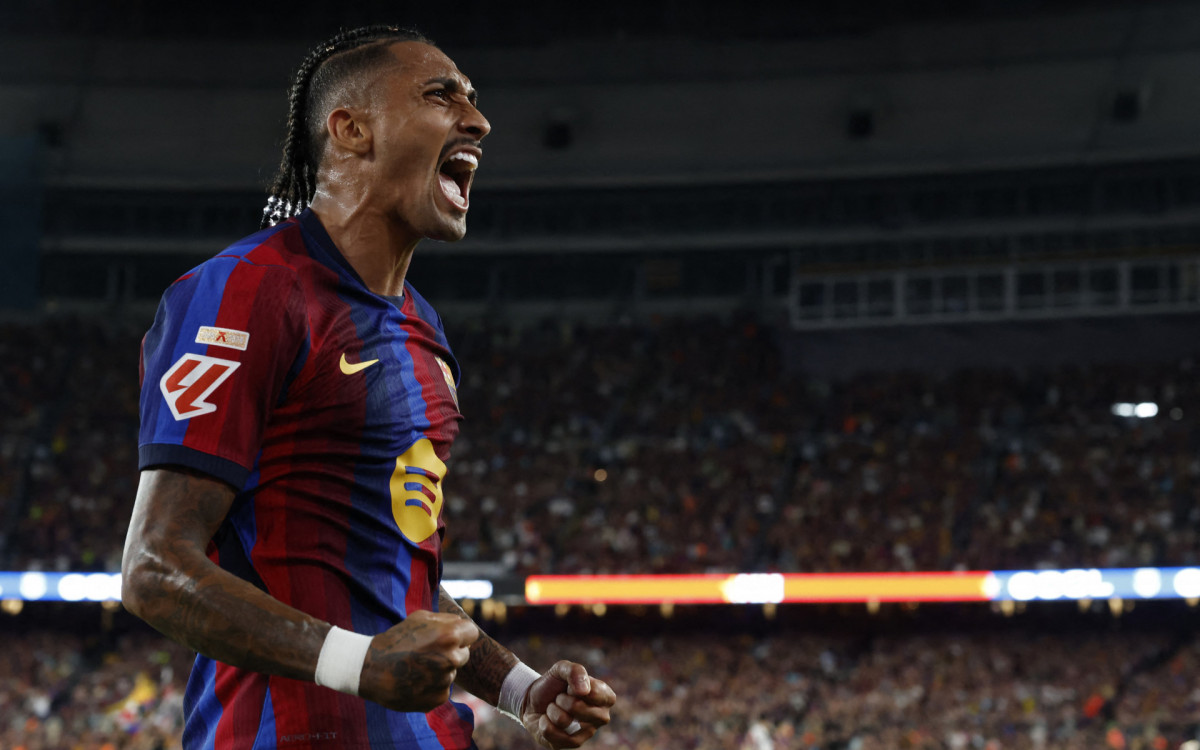 Raphinha brilha e garante vitória do Barcelona sobre o Rayo Vallecano