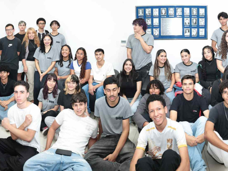 Estudantes participam do Cruzeiro Tech Experience em visita à Fundação Ubaldino do Amaral