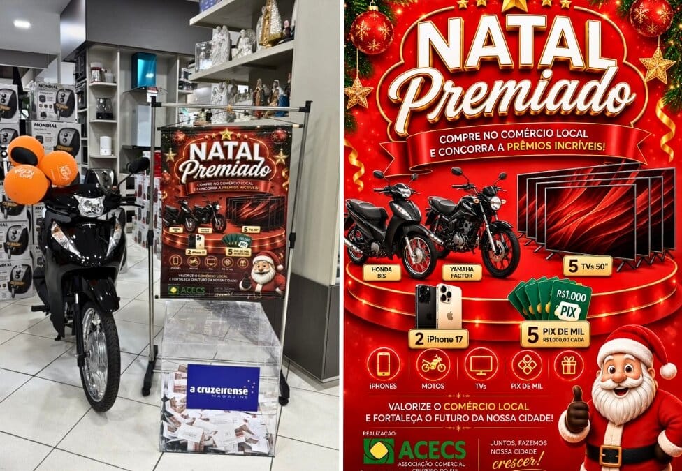 Natal Premiado 2026 em Cruzeiro do Sul: Prêmios Imperdíveis e Sorteios Cheios de Surpresas