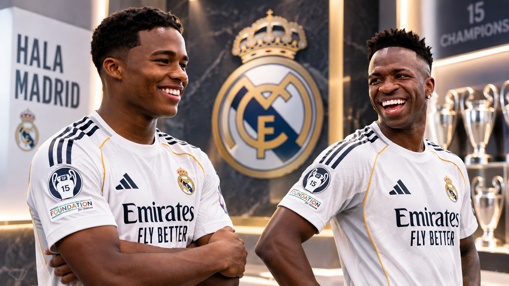 Endrick e Vinícius Jr.: os contrastes salariais entre os brasileiros do Real Madrid