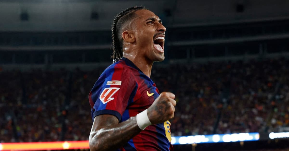 Raphinha brilha no Barcelona e entra para a história da La Liga