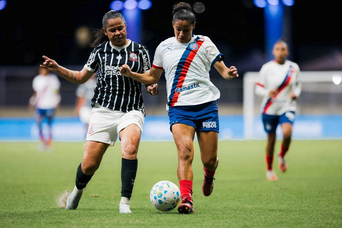Corinthians e Bahia se enfrentam na decisão da semifinal do Brasileirão Feminino
