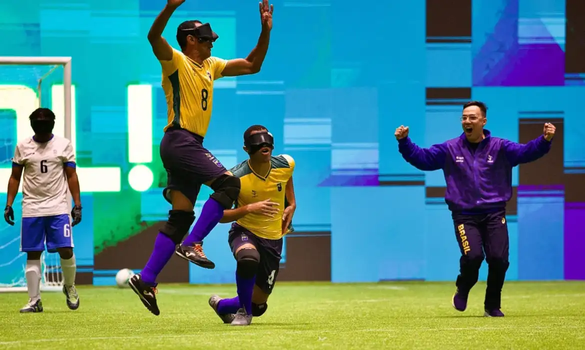 Brasil conquista heptacampeonato invicto na Copa América de futebol para cegos