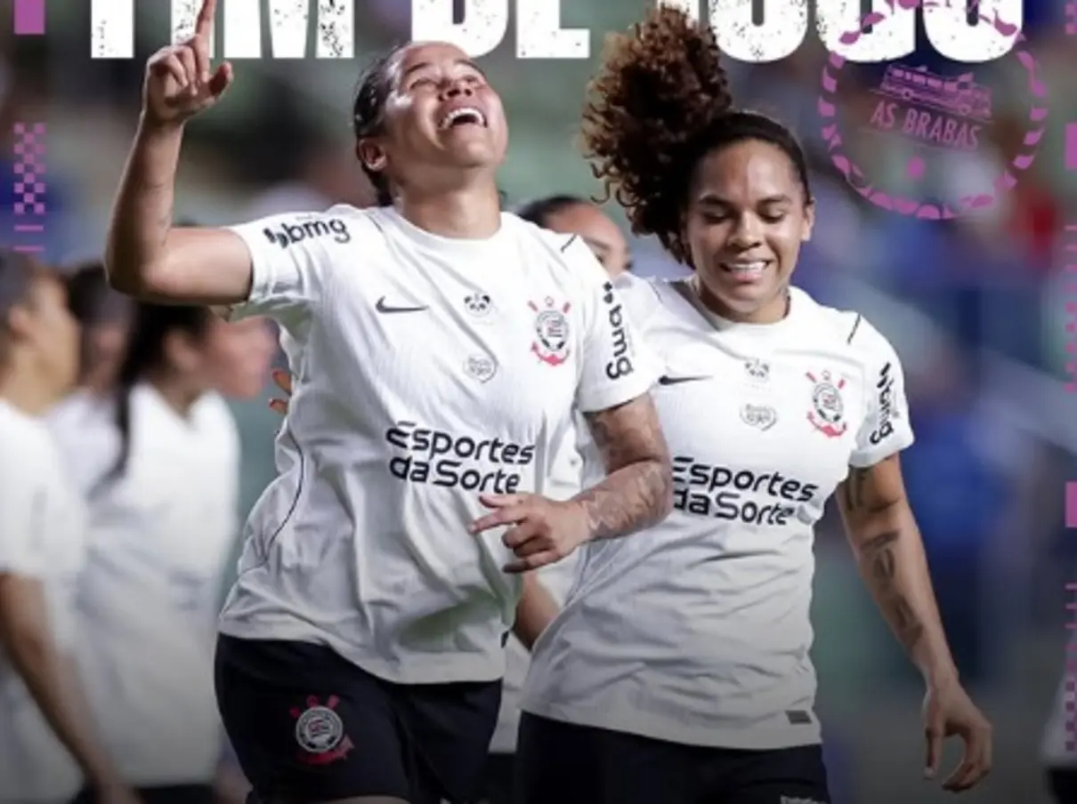 Corinthians vence Cruzeiro e abre vantagem nas quartas do Brasileiro Feminino