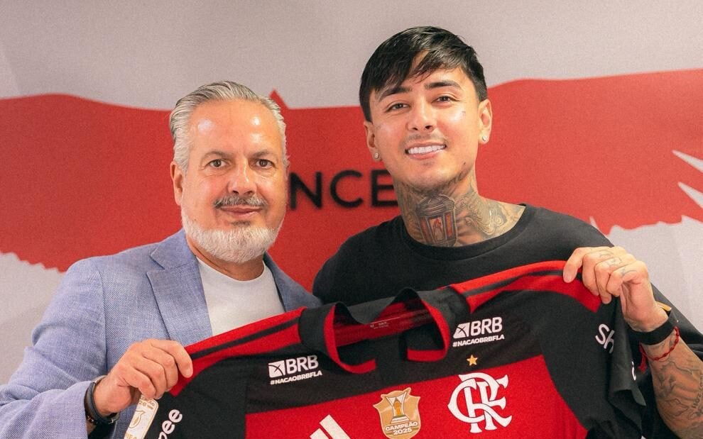 Flamengo garante Erick Pulgar até 2029 e reforça meio-campo para as próximas temporadas