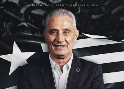 Tite é o novo treinador do Botafogo com contrato até 2028