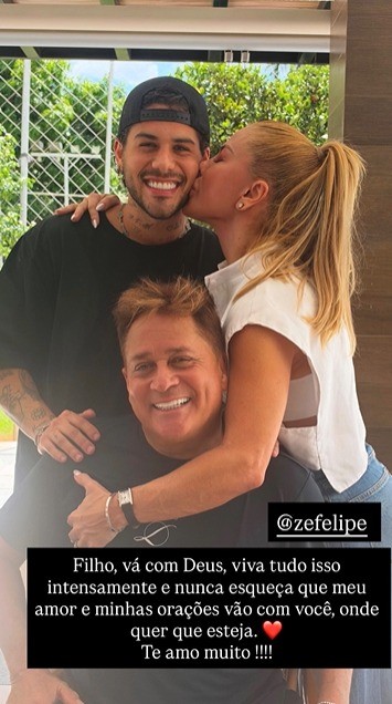 Zé Felipe embarca para temporada nos EUA e recebe despedida emocionante – imagem do artigo