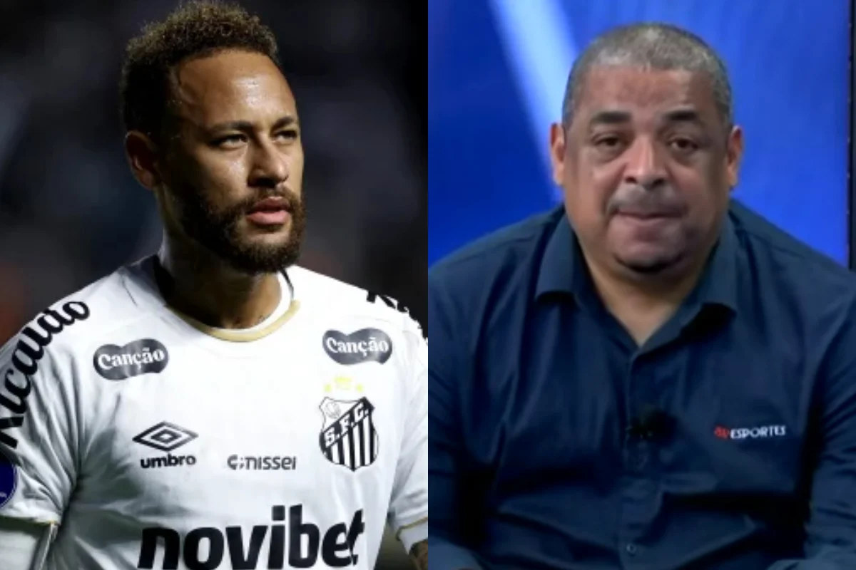 Neymar rebate críticas de Vampeta sobre cartões e atitude em campo