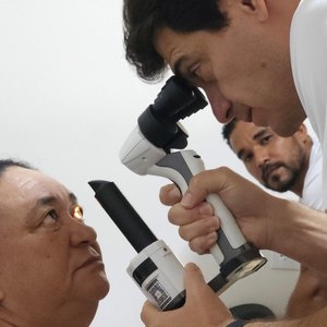 Programa Olhar da Gente leva triagem para cirurgias de catarata até Girau do Ponciano