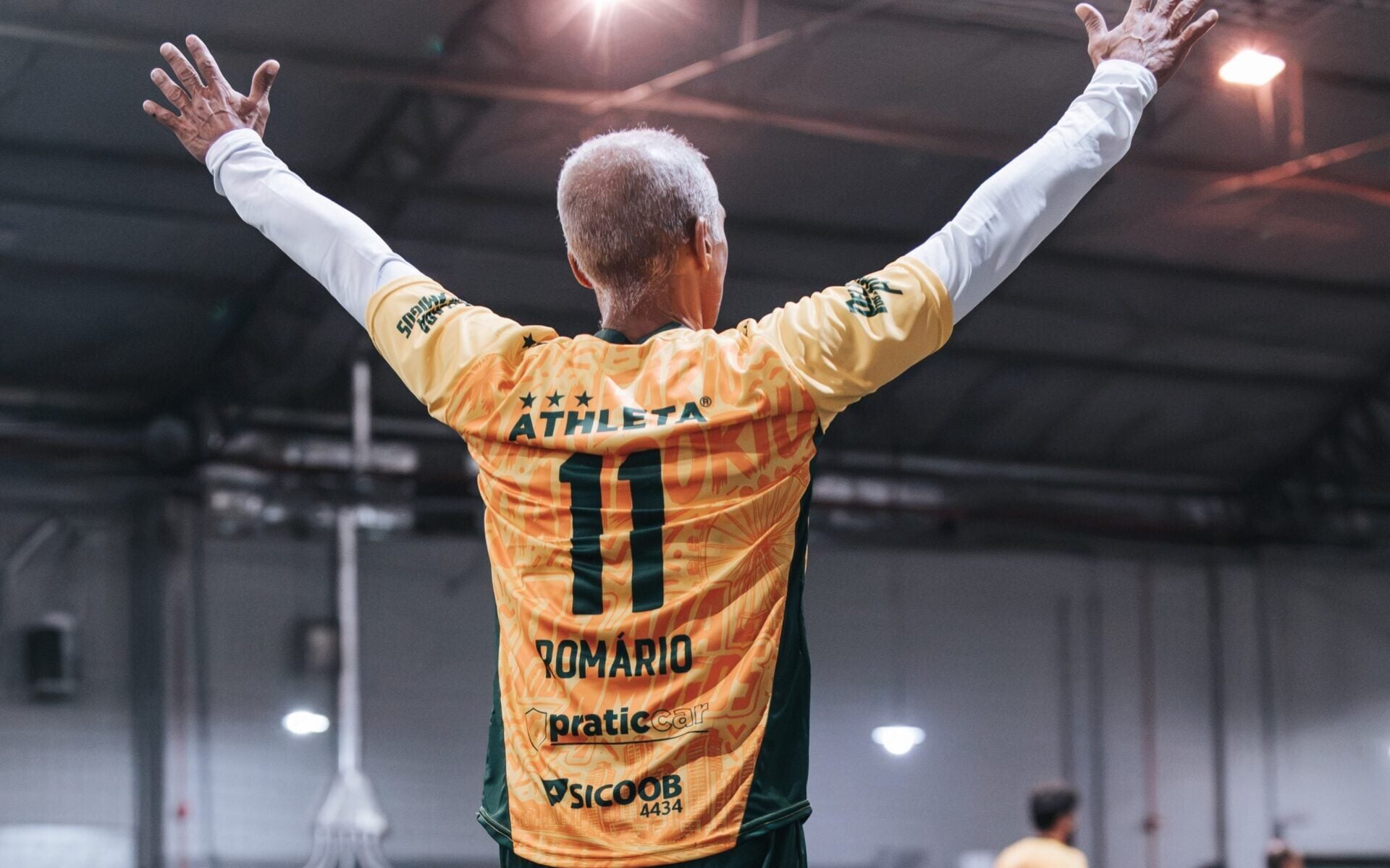 Romário Brilha em Pelada em Santa Catarina e Relembra Velhos Tempos
