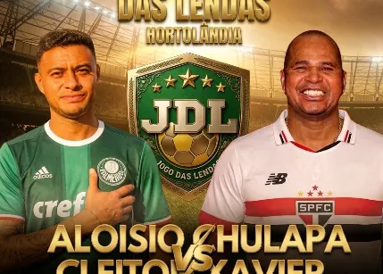 Hortolândia Promove Jogo Beneficente Reunindo Amigos de Cleiton Xavier e Aloísio Chulapa