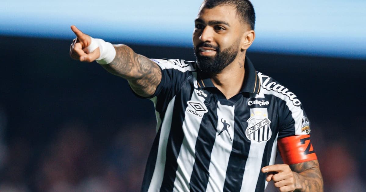 Gabigol brilha no Santos e promete duelo eletrizante contra o Flamengo em 2026
