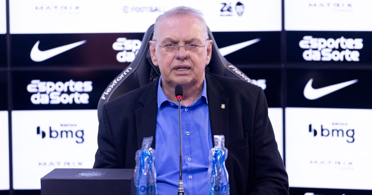 Crise no Corinthians: presidente Osmar Stabile decide assumir comando direto do futebol