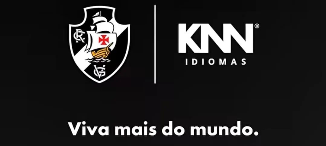 Vasco anuncia novo patrocínio com KNN Idiomas para futebol feminino e categorias de base