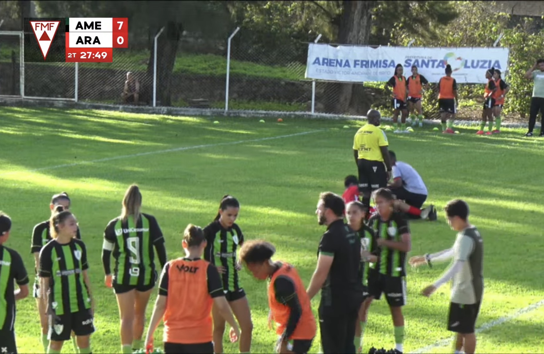 América avança às semifinais do Mineiro Feminino com goleada histórica